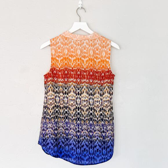 CAbi 3078 Love Watercolor Blouse Small - Picture 5 of 6